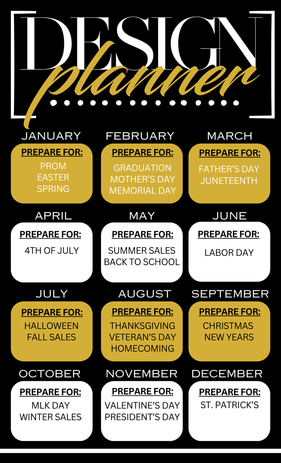 Designer Planner