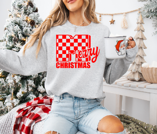 Checker Merry Christmas